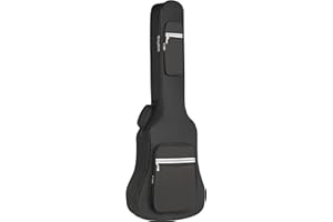 TRIXES Sac pour Guitare électrique 40", Noir, Rembourrage 12 mm, Accessoires de Guitare, équipement Musical, Sacs pour Guitare, Musiciens, Guitare électrique