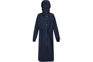 Regatta Womens Nerenda Longline Waterproof Hooded Jacket Coat - Light Vanilla