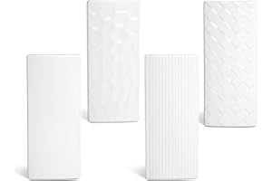 METROX Nawilżacz powietrza 4-częściowy zestaw ceramicznych RELIEF do mocowania na kaloryferze, parownik wody, dyfuzor A1669