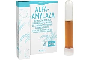 ALCOFERMBREW Alpha Amylase 10 ml BROWIN – do przygotowywania zacieru z żyta, pszenicy, ryżu, kukurydzy