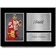 HWC Trading A4 Paddy the Baddy Pimblett UFC Gifts Printed Signed Autograph Picture for UFC Memorabilia Fans