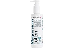 BetterYou Magnesium Body Lotion, Nourishing Blend of Natural Zechstein Transdermal Magnesium and Shea Butter to Soften and Moisturise Skin, Palm-Oil Free, 180ml