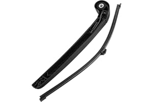YMIKO Brazo del limpiaparabrisas, brazo y cuchilla del limpiaparabrisas del parabrisas trasero automático del coche compatible con B8 2008-2013
