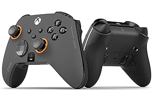 ‎SCUF Scuf Instinct Pro Performance Series Kabelloser Xbox–Controller – Wiederverwendbare Rückenpaddles – Sofortige Auslöser – Xbox Series X/S, Xbox One, PC und Handy – Stahl Grau