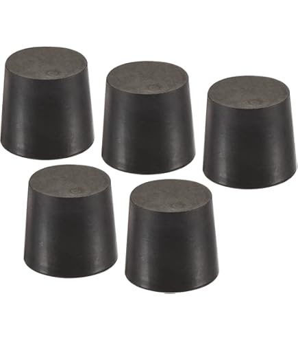 Tapas Goma Extremos Tubo 5/8 Pulgadas 16 Mm 50 Unidades Tapones De