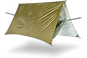 COLUMBUS Hamac Suspendu Trekking Moustiquaire Hamac avec Abris Imperméable Jardin Voyage