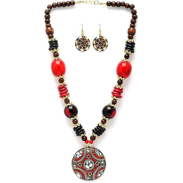 アクセサリー HuberStore Natural Stone Beads Neckless huberstore Natural Stone Beads Neckless
