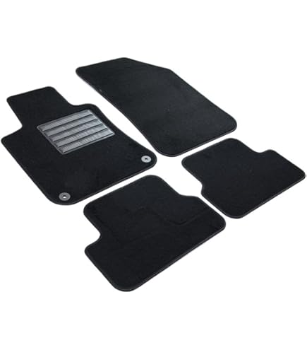 Tappetini Auto Per Peugeot 308 Serie 2 - Moquette Con Fermagli, Battitacco Gomma, Produzione Italiana - Foto 6