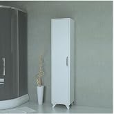 &Ccedil;ok Ama&ccedil;lı Beyaz Banyo Boy Dolabı