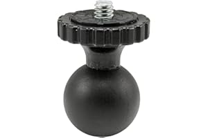 ARKON Mounts SP25MMCAM 25mm Swivel Ball to 1/4 20 Camera Mounting Bolt Adapter