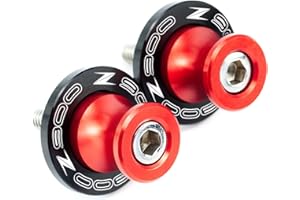 2BIRD Accessoires de Moto pour Kawasaki Z900 Z 900 Z650 Z 650 2017 2018 2019 2020 2021 8mm Motorfuke CNC SwingAm Spools Subssers sous-Support (Color : Z900 Red)