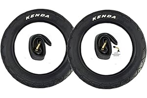 CBK-MS 2X 12.1/2 x1.75 x 2.1/4 = 47-203 Reifen + Schlauch mit 45° Winkel Autoventil Kinderwagen Roller Dreirad Laufrad Fahrrad Anhänger