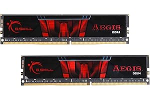 G.SKILL 32GB DDR4 Aegis 3000 MHz PC4-24000 CL16 Dual Channel Memory Kit (2x16GB)