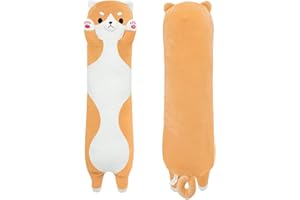 shownicer Plüschtier Hund Stofftier Kawaii Shiba Inu Plüsch Corgi, Hund Kuscheltier Plüschkissen Spielzeug, Akita Hund Wurfkissen, Hund Kissen, Schmusetier Geschenk Gefüllt für Kinder Mädchen Jungen