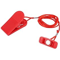 Acquista Chiave di sicurezza per tapis roulant Accensione/spegnimento portatile Arresto di emergenza Blocco di sicurezza magnetico universale per palestra in Italia a partire da 1.54