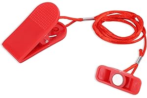 GOSKNOR Magnet-Sicherheitsschlüssel für Laufbänder, Magnetischer Sicherheitsschalter Universeller Not-Aus-Magnet für Laufbänder für die Meisten Laufbänder Ersatzzubehör (Rechteckig)