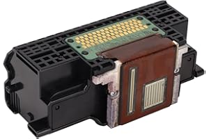 Atyhao Testina di Stampa, Parti di Ricambio per Stampante Testina di Stampa Testina di Stampa Accessori per Stampante per Qy6‑0078 MP990 MP996 MG6120 MG6140( Nero)