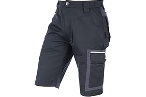 ELIWORX Arbeitsshorts - Kurze Arbeitshose Herren - Bequeme Passform - Robustes, Flexibles Material - Smartes Taschen-Design - Herren-Shorts ideal für Handwerk Heimwerk und Baugewerbe