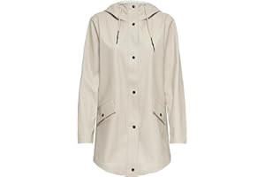 ONLY Women's Onlelisa Raincoat OTW Rain Jacket (Pack of 4)