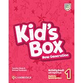 Kid's Box New Generation English for Spanish Speakers Level 1 Activity Book with Home Booklet and Digital Pack (2023)