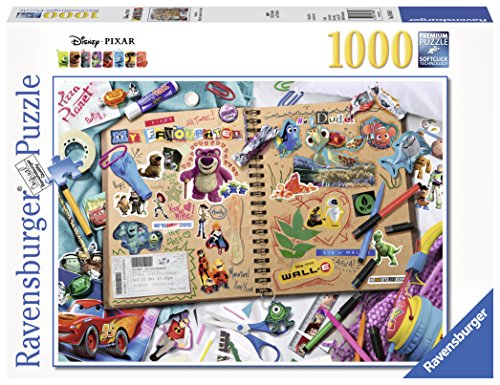 Preisvergleich Produktbild Ravensburger 19816. – Disney Pixar Scrapbook Puzzle, 1000 Teile