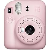 Instax Fujifilm Mini 12 Fotoğraf Makinesi+Askı+pil (PEMBE)