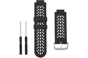 ECSiNG Silikonklockarmband kompatibel med Garmin Approach S2/S4 aktivitetsmätare snabbfrigörande klockarmband ersättningsarmband