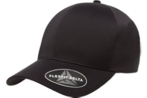 Flex fit Flexfit Delta bezszwowa czapka węglowa