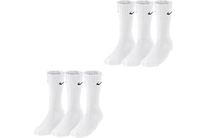 Nike Tennissocken Value Cotton Crew 3er Pack Calcetines, Hombre