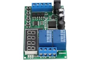 MARHYNCHUS 5V - 24V Motor Forward/Reverse Controller Timing Delay Time Cycles Relay Motor Controller board