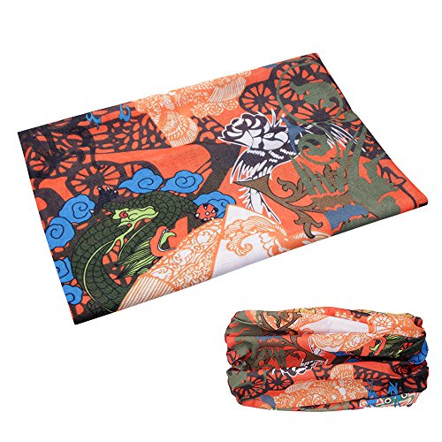 Bandana Multifunktionstuch Kopftuch Moliker 8 Stück /Pack Bandanas Nickytuch Kopftuch Schlauchtuch Halstuch Motor Fahrrad Motoren Sport - 2
