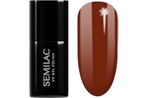 Semilac UV hybrydowy lakier do paznokci 418 Red Hot Beach 7 ml