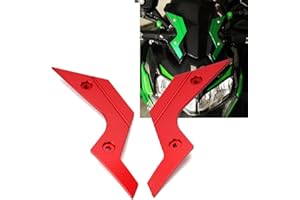 MOWOK for Kawasaki Z900 Z900SE Z 900 ABS 2020 2021 2022 2023 Motorcycle Accessories Windshield Screen Decorative Windscreen Cover Plate (Red)