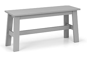 Julian Bowen Kobe Bench - Grey Benches