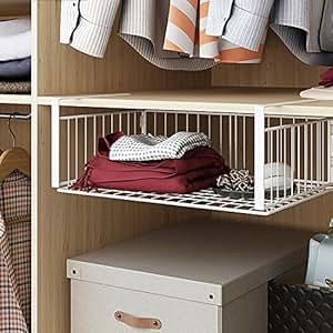 YOMYM Metaltex Schrankkorb Tür Organizer Korb Küche Rack weiß: Amazon