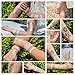 Bbei Sexy Lace Henna Temporary Tattoos, Pack of 6 Sheets (White)