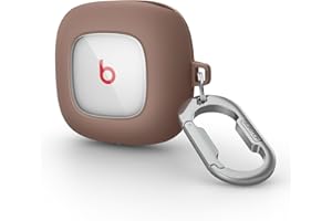 SURITCH Przezroczyste etui kompatybilne z Beats Fit Pro Cover [Slim-Fit] [odporne na upadki] [niełatwe do zabrudzenia], odporne na wstrząsy, przenośne etui ochronne TPU z klipsem, brelok do kluczy do