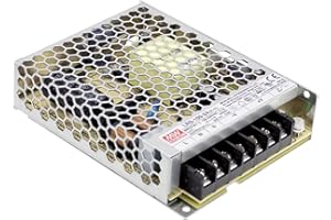 MEANWELL Mean Well LRS-100-24 Schaltnetzteil, Einzelausgang, 24 V, 4,5 A, 108 W, 12,9 cm L x 9,7 cm B x 3 cm H