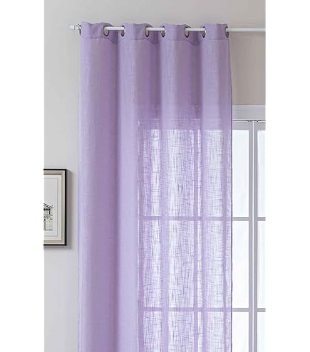 Voile Transparante Gordijnen voor de Woonkamer, Ringgordijn