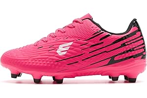 EPIMENO Football Shoes for Boys Girls Kids Firm Ground Unisex Soccer Cleats Baseball Shoes(Little Kid/Big Kid)