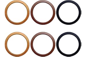 YWNYT Mango de madera para bolsa, mango redondo de madera, mango decorativo para bolso, asas redondas de repuesto para pajitas, playa, lona, macramé, ganchillo