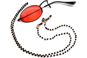 FVCENT 2 PCS Adults Alastor anime character monocular glasses and eyeglass chains Outdoor Props costume Halloween Accessories