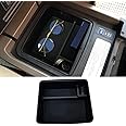 Vesul Armrest Secondary Storage Box Glove Pallet Center Console Tray Fits on Toyota Prado 2004 2015 2016 2017 2018