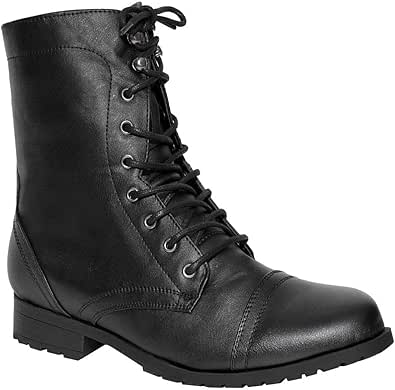military style boots womens uk