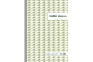 Exacompta 13500e Manifold recetas dépenses 29,7/21 (50 hojas dobles pedidos