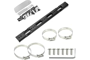 ZLiT Soporte para batería de bicicleta eléctrica, aleación de aluminio, caja de batería para bicicleta eléctrica Hailong Polly (negro)