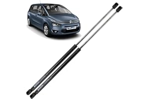 BIAREN Lot de 2 vérins à gaz pour hayon arrière pour Citroën C4 Grand Picasso 2 Grand C4 Spacetourer à partir de 2013 Système de levage 630 (N) 670 mm 9806879280