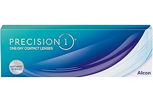 PRECISION1 Lentes de contacto de reemplazo diario, Pack de 30, R 8.3 mm, D 14.2 mm, -3.25 Diopt