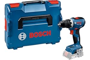 Bosch Professional 18 V firmy Bosch: wiertarko-wkrętarka akumulatorowa GSR 18V-65 (silnik bezszczotkowy, długość korpusu 166 mm, walizka L-BOXX)