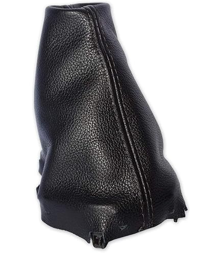 GEAR GAITER IN BLACK VINYL BLACK STITCH FITS LAND ROVER DEFENDER TDI TD5 - Foto 9